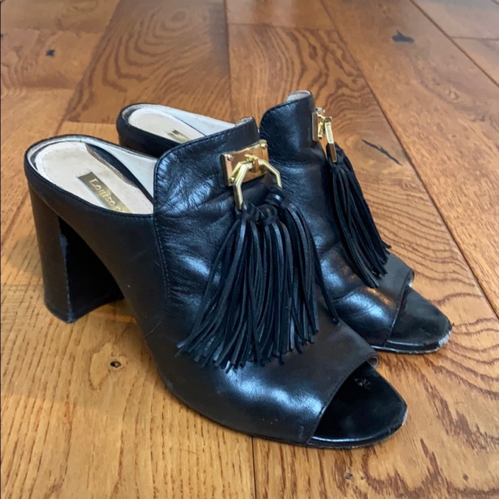 Louise et Cie tassel mules